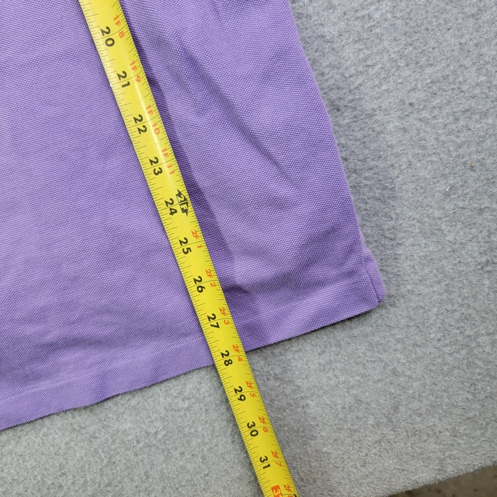 Polo Ralph Lauren Polo Shirt Mens Medium Purple Classic Fit Pony Logo Cotton - Picture 6 of 11
